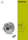 ECI 1319S / EQI 1331S - Absolute Rotary Encoders without Integral Bearing and with DRIVE-CLiQ Interface (firmware 15)